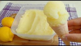 Limonlu Dondurma Tarifi Evde Nasıl Yapılır?