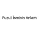 fuzuli-isminin-anlami-59086