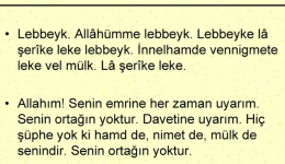 Lebbeyk Allahümme Lebbeyk Duasının Türkçe Ve Arapça Okunuşu Ve Anlamı 