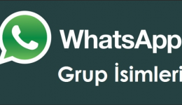 Whatsapp Yaratıcı Grup İsimleri